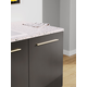 Greep line ba320 l360 alu geborsteld goud